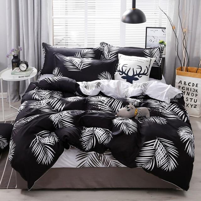 Black shop feather duvet